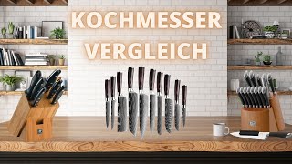 Die besten Küchenmesser 2023 Kochmesser Vergleich und Review [upl. by Llegna]