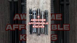 5 Excellent Affordable Knives edc shorts knife blade everydaycarry [upl. by Pegma]