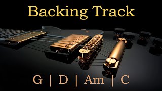 G Major Backing Track  Pop Rock  80 Bpm [upl. by Nnauol]