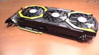 MSI GTX 980 Ti Lightning Edition Presentation  AllroundPCcom [upl. by Enoyrt]