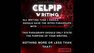 CELPIP KEY WRITING TIP [upl. by Kind830]