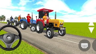 Indian tractor 3d drive game video tractor game android gameplay [upl. by Nnahtebazile259]