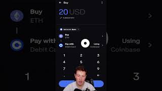 How to transfer ETH from Coinbasecom to Coinbase Wallet shorts tutorial crypto [upl. by Vite]