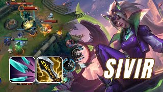 WILD RIFT  S  TIER ADC SIVIR QUADRA IN RANKED GAMEPLAY [upl. by Calysta]