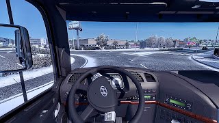 HYUNDAI TRUCK  DRIVING ON SUNNY DAY IN ETS 2 [upl. by Enatan]