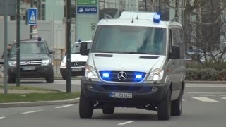 AMOKLAUF IN DÜSSELDORF  8x Einsatzfahrzeuge SEK NordrheinWestfalen Unmarked Police Cars [upl. by Assyn]