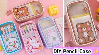 DIY Kawaii Pencil Case 😱✨💓 DIY Pencil Box  DIY School Supplies [upl. by Debbi785]