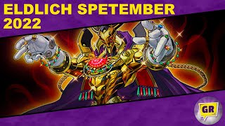 YUGIOH 1nd PLACE ELDLICH DECK SEPTEMBER 2022 POST POTE [upl. by Zeiler]