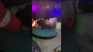 Ukasha amp Umer enjoying at Winterland🥶 hussainhanifkayvlogs winter shorts [upl. by Elleron]