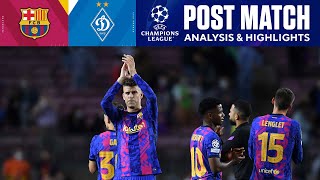 Barcelona vs Dynamo Kyiv Post Match Analysis amp Highlights  CBS Sports Golazo [upl. by Scarito266]