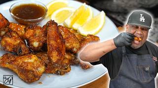 Mouthwatering Honey Lemon Pepper Wings [upl. by Nowtna175]