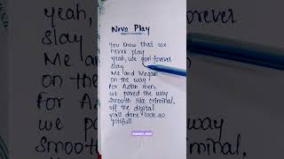 Megan Thee Stallion  NEVA PLAY ft RM Lyrics rm fyp shorts shortsfeed youtubeshorts [upl. by Ynabe]