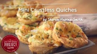 Mini Crustless Quiches [upl. by Filemon]