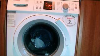 Bosch logixx WAS32461GB washing machine Cotton 20 standard complete [upl. by Koblas]