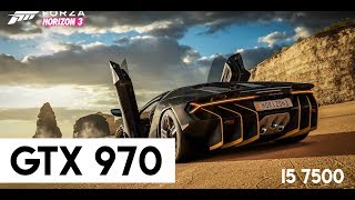 Forza Horizon 3 Random Clip 6 i5 7500  GTX 970 4GB  16GB Ram Benchmark [upl. by Anawyt148]