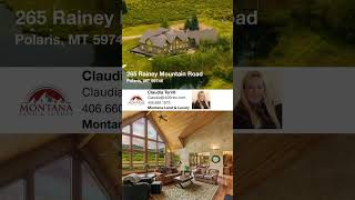 265 Rainey Mountain Road  Polaris Montana 59746 [upl. by Edahsalof]