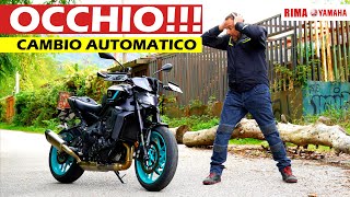 CAMBIO AUTOMATICO SU YAMAHA MT09 [upl. by Nuahs]