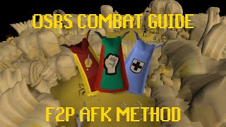 AFK Your Way To 99 Melee In F2P  AFK f2p melee combat guide OSRS [upl. by Lichtenfeld329]