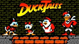 Duck Tales NES Walkthrough Best Ending All Secrets [upl. by Brunhilda]