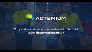 Actemium NL  Leidinggevend monteur [upl. by Cnahc]