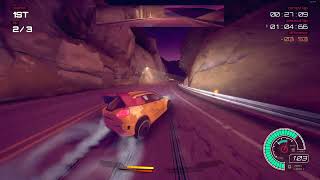 Inertial Drift Steam Racing game [upl. by Eiuqnimod]