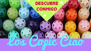 ¿Vale la pena comprar rotuladores copic ciao Review de los copic markers [upl. by Ailahs]