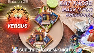 ONE DOES NOT FEAR BEING ON MAXX C WE EAT THEM FOR BREAKFAST  SEASON 28 MASTER SERIES  MASTER DUEL [upl. by Enoid825]