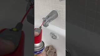 Quick Fix Unsticking a Bathtub Diverter with WD40 plumbing diy [upl. by Aivil]