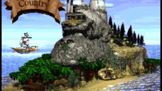 Donkey Kong Country OST Super Nintendo  Track 0223  Simian Segue [upl. by Ekeiram323]