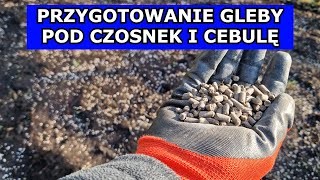 Przygotowanie Gleby pod Czosnek Zimowy i Cebulę Ozimą Jak Przygotować Glebę pod Warzywa Uprawa [upl. by Issy701]