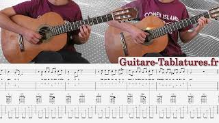 🎸 Pierre PERRET 🎵 LILI  Reprise Guitare Tablature [upl. by Atok]