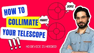 How To Collimate A Reflector Telescope [upl. by Narmis118]