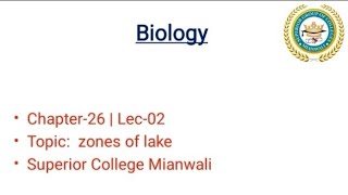 Zones of Lake Ecosystem  Littoral Zone Limnetic Zone Profundal Zone and Benthic Zone [upl. by Doolittle]