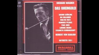 Das Rheingold Bayreuth 1951 Karajan CD [upl. by Hentrich]