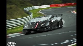 1200HP TT LAMBORGHINI HURACAN ON THE NURBURGRING DRIFTING SPINOUT amp TESTING [upl. by Junette]