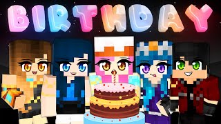 Rainbows Minecraft BIRTHDAY PARTY [upl. by Aisatsan630]