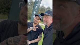 Can Jody Bernal beat the pro 💥 let’s go amsterdamdanceevent ⛳️ beatthepro golf trickshot [upl. by Rabma]