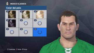 CBlanco V2 Serie México clásico  face build pes 2017 [upl. by Sldney655]