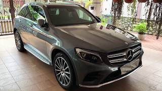 2018 Mercedes Benz GLC250 AMG Line startup and fullvehicle tour [upl. by Geer]