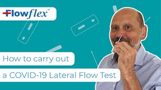 How to use the Flowflex Lateral Flow Test  The Easiest COVID19 Test [upl. by Won]