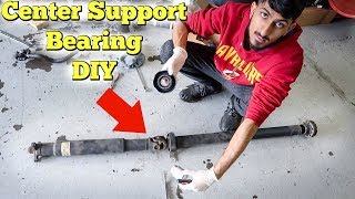 How To Replace Center Support Bearing On Driveshaft CSB [upl. by Sinegold]