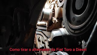 Como tirar o alternador da Toro a Diesel [upl. by Aidas]