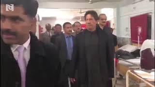 Prime Minister Imran Khan visits Poly Clinic Hospital Islamabad [upl. by Ellienad303]