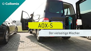 🇩🇪 AOXS Die Collomix Mischstation für große Mischmengen auf der Baustelle [upl. by Krein502]