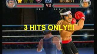 PunchOut Wii Video Walkthrough Piston Hondo [upl. by Arnst]