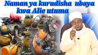 NAMNA YAKURUDISHA UBYA KWA ALIE UTUMA Maalim shabani [upl. by Kale]