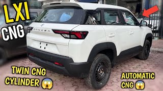 2024 BREZZA UPDATED MODEL  NOW WITH TWIN CNG CYLINDER  AUTOMATIC  FRONX  GRAND VITARA UPDATED 😱 [upl. by Secunda]