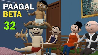 PAAGAL BETA 32  Jokes  CS Bisht Vines  Desi Comedy Video  School Classroom Jokes [upl. by Ecirtemed238]