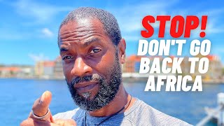 Why you should not go to Africa a hard lesson learned to return to America Canada UK and Europe [upl. by Namilus749]