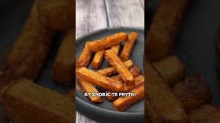 DWUDNIOWE FRYTKI 🍟 coocharz frytki jedzenie przepis shorts [upl. by Aenahs643]